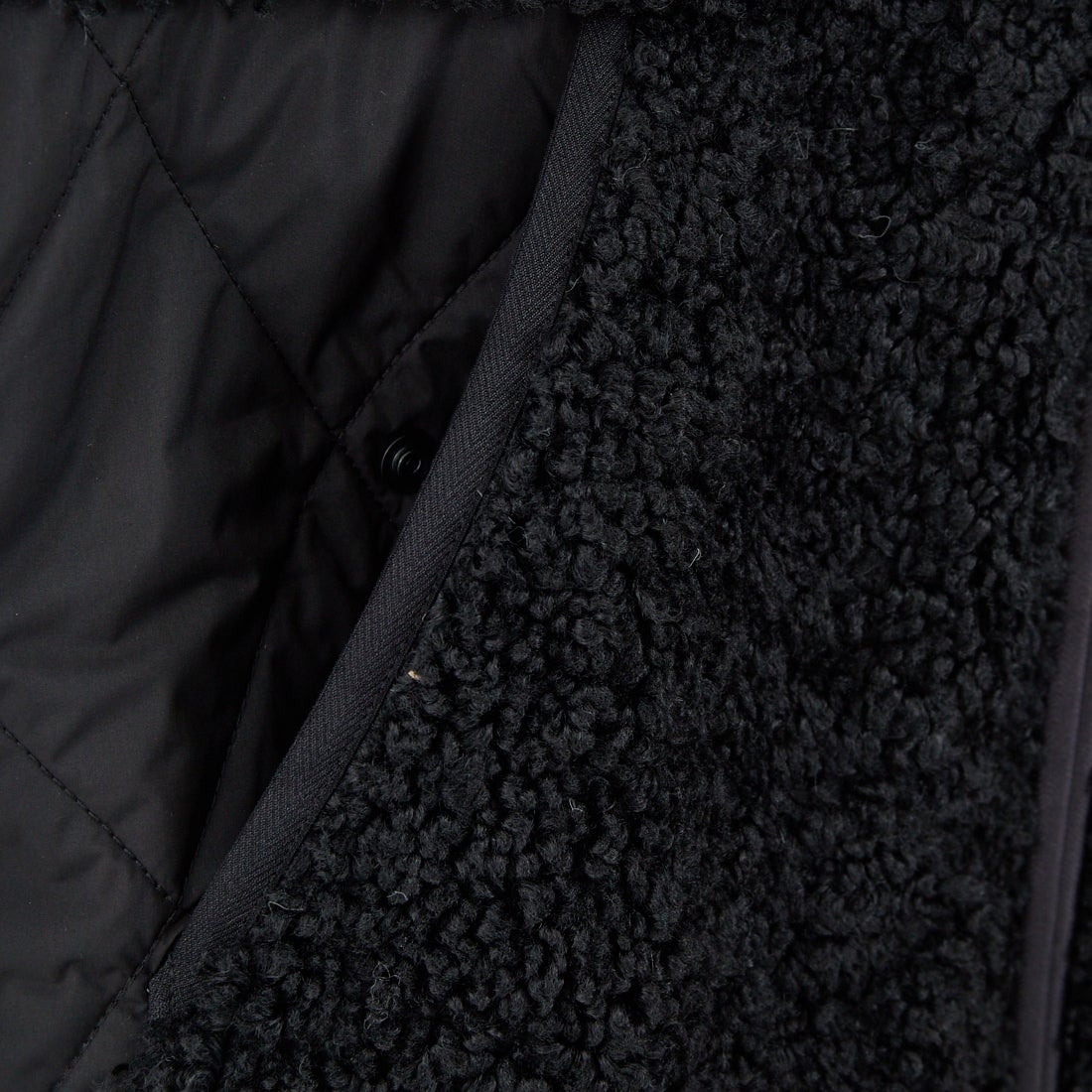 CAPE HORN [ケープホーン] LENNOX ボアブルゾン [B1578] 500 BLACK