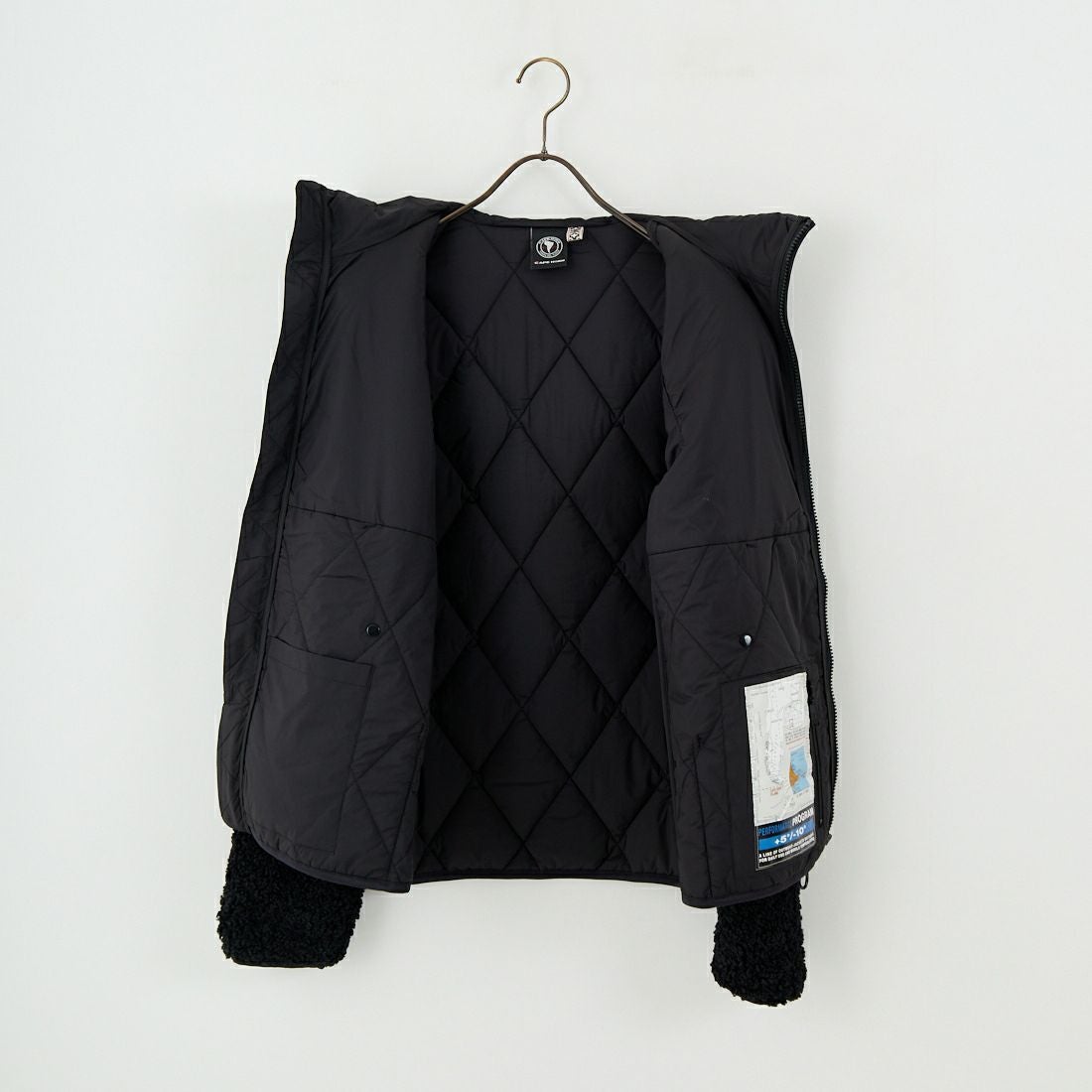 CAPE HORN [ケープホーン] LENNOX ボアブルゾン [B1578] 500 BLACK