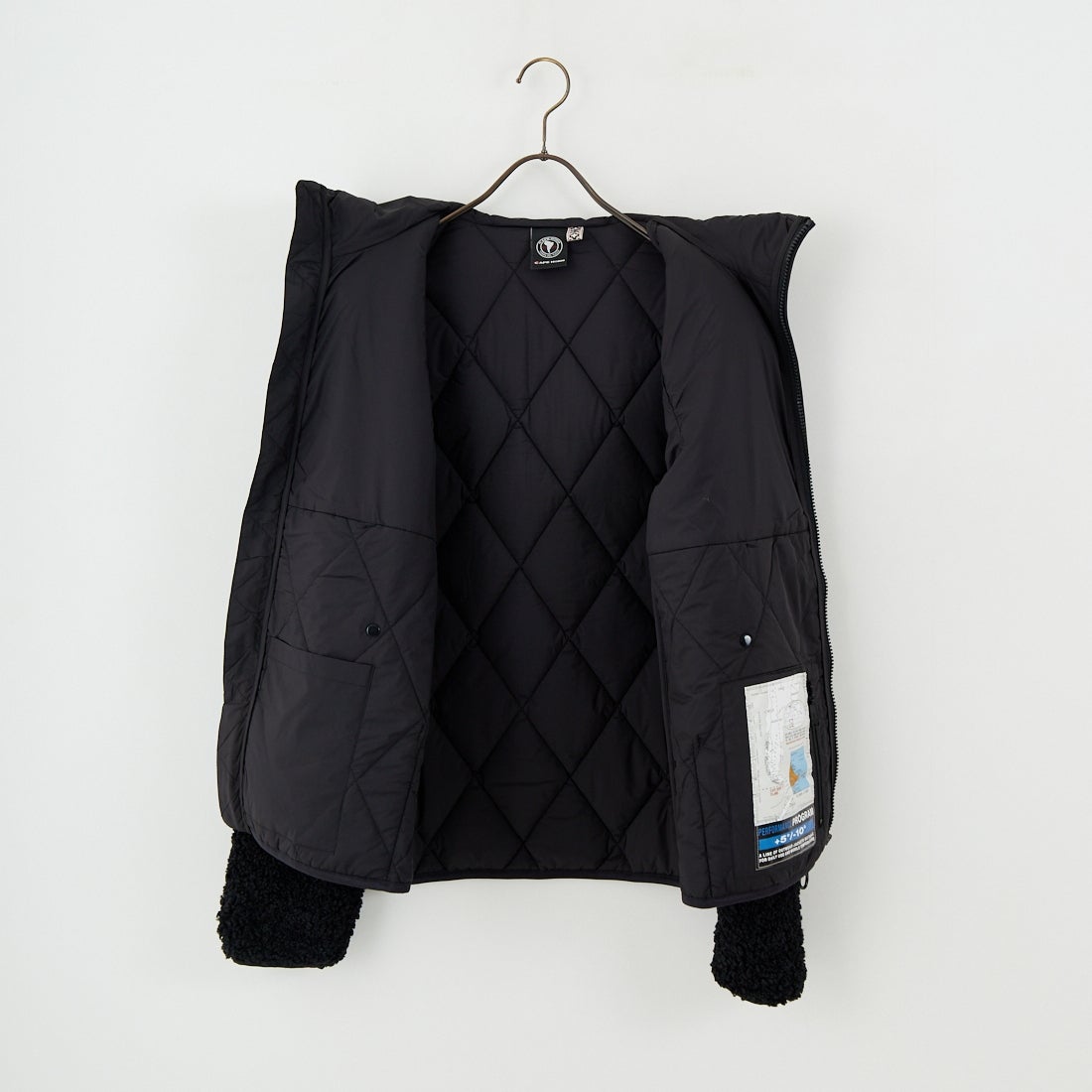 CAPE HORN [ケープホーン] LENNOX ボアブルゾン [B1578] 500 BLACK