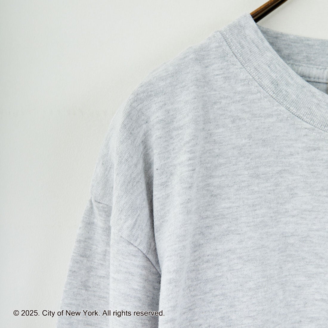 NYC × GOOD ROCK SPEED [エヌワイシー × グッドロックスピード] NYC ロングスリーブTシャツ [25NYC201W] ASH