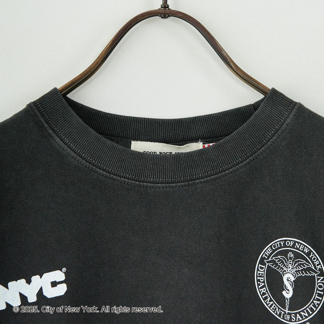 NYC × GOOD ROCK SPEED [エヌワイシー × グッドロックスピード] NYC ロングスリーブTシャツ [25NYC202W] CHARCOAL