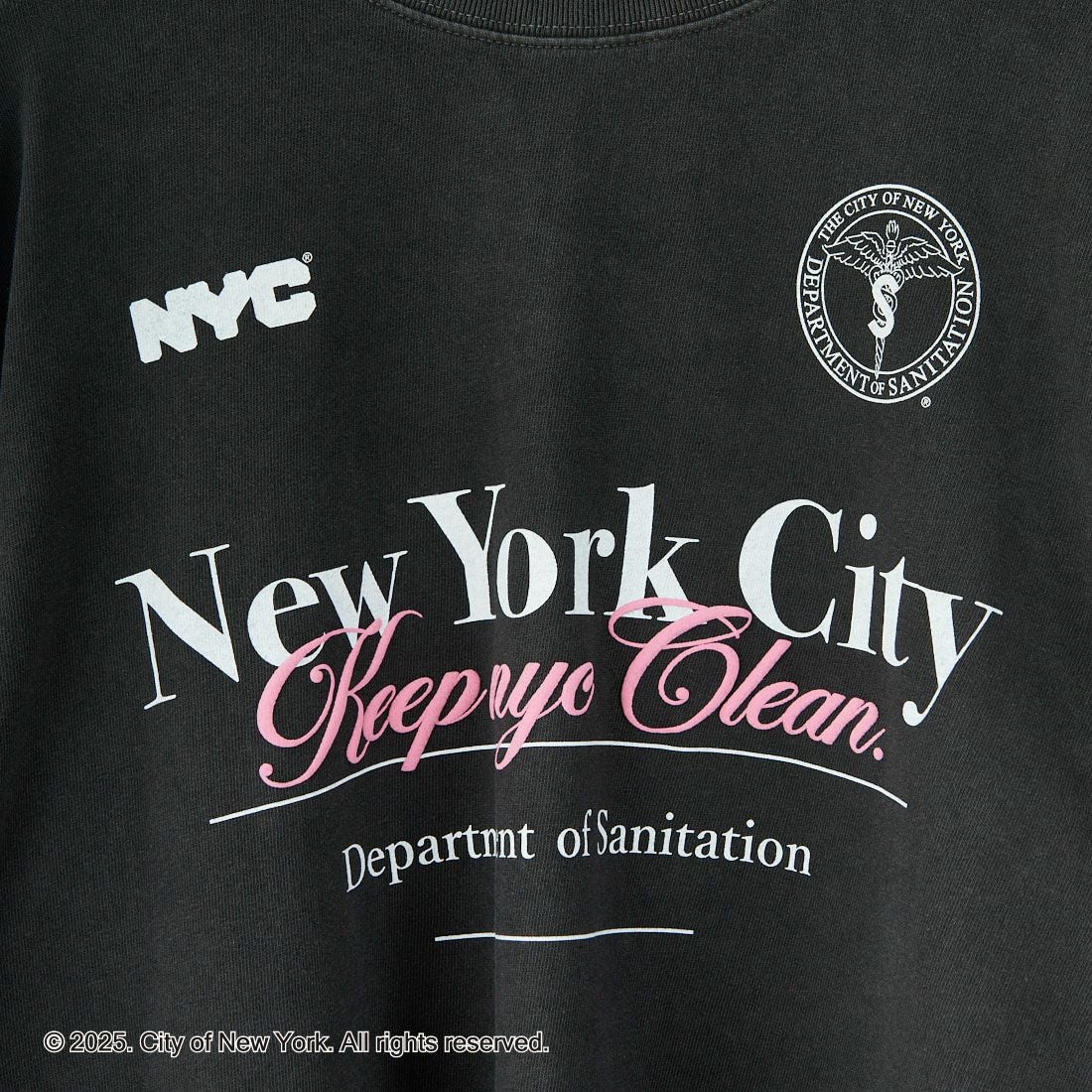 NYC × GOOD ROCK SPEED [エヌワイシー × グッドロックスピード] NYC ロングスリーブTシャツ [25NYC202W] CHARCOAL