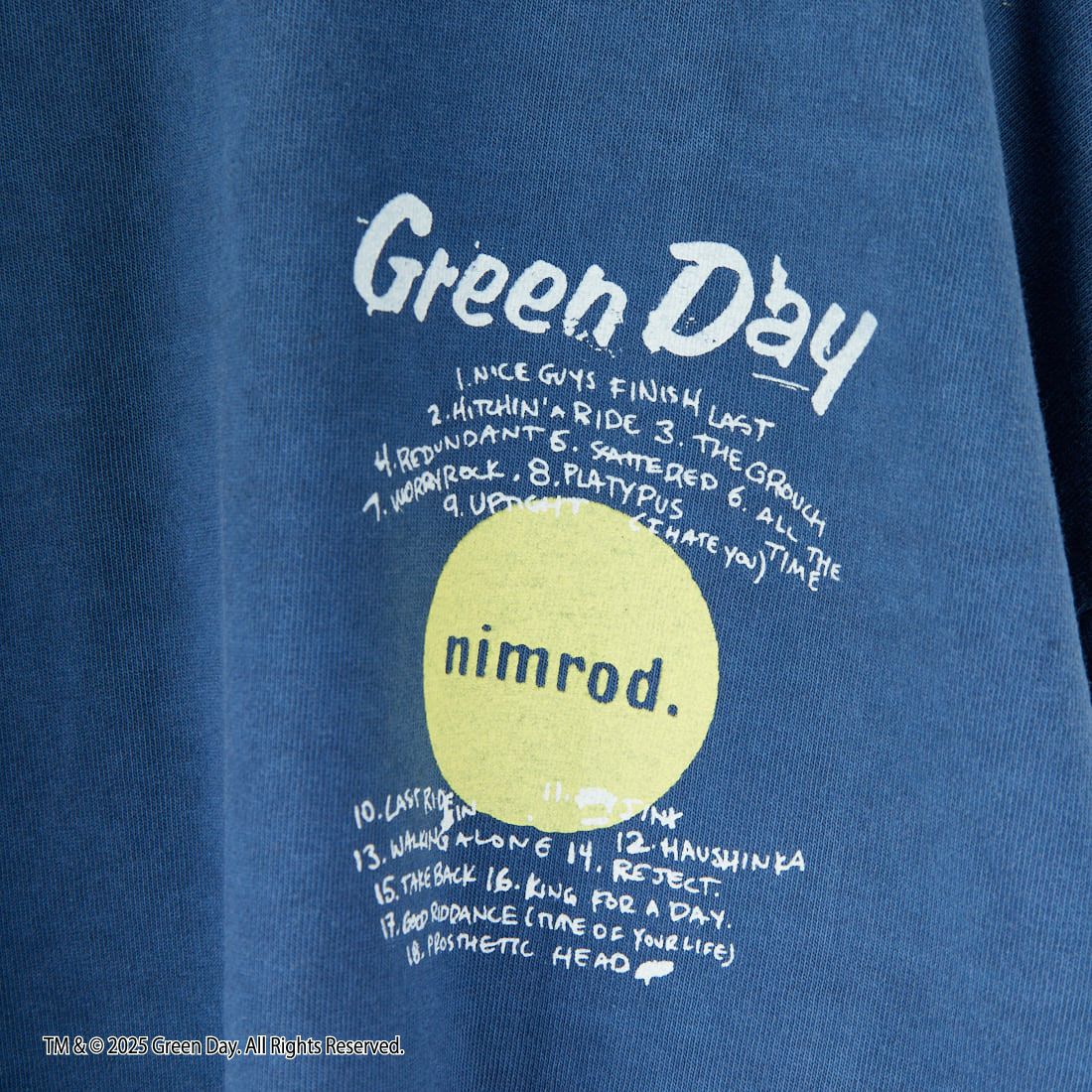GOOD ROCK SPEED [グッドロックスピード] Nimrod/Tシャツ [25GRD201W] LT.NAVY