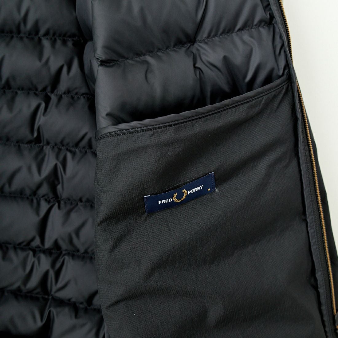 FRED PERRY [フレッドペリー] インサレーテッドジャケット [J4564] 102 BLACK