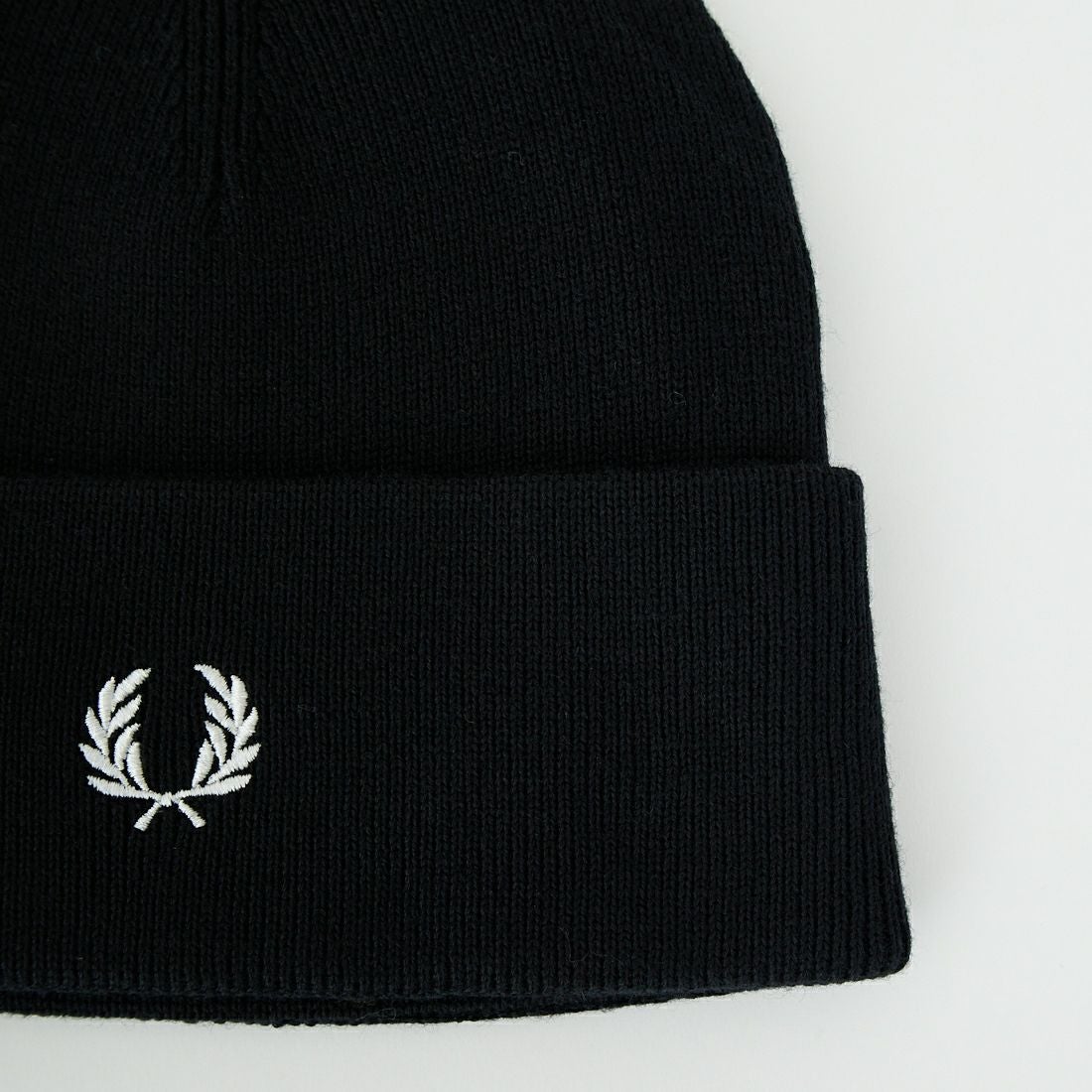 FRED PERRY [フレッドペリー] クラシックビーニー [C8161] 843 BLK/SN