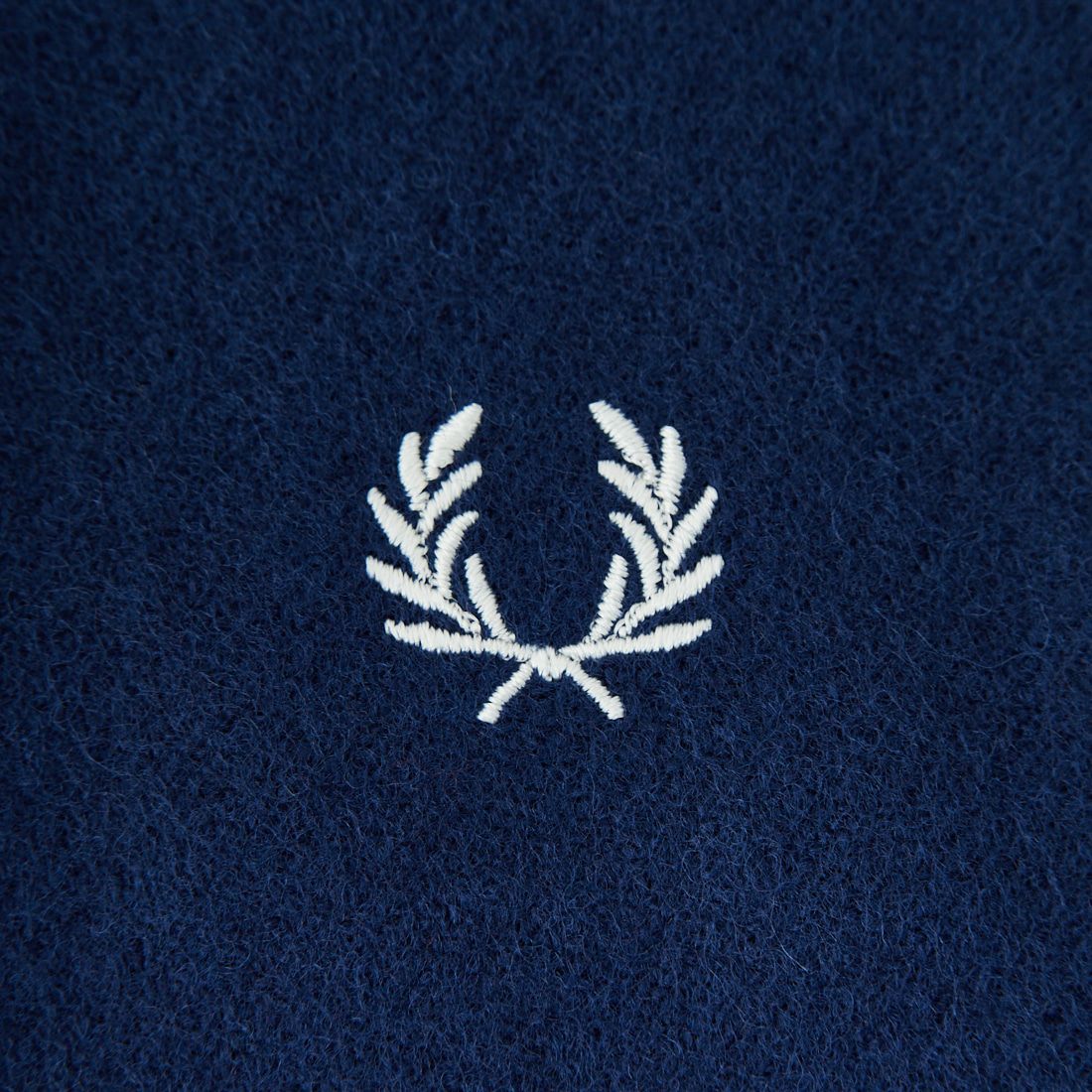 FRED PERRY [フレッドペリー] LAMBSWOOL SCARF [C4126] 608 NAVY