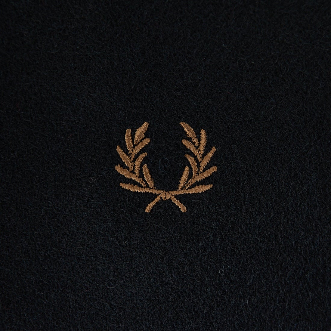 FRED PERRY [フレッドペリー] LAMBSWOOL SCARF [C4126] 102 BLACK
