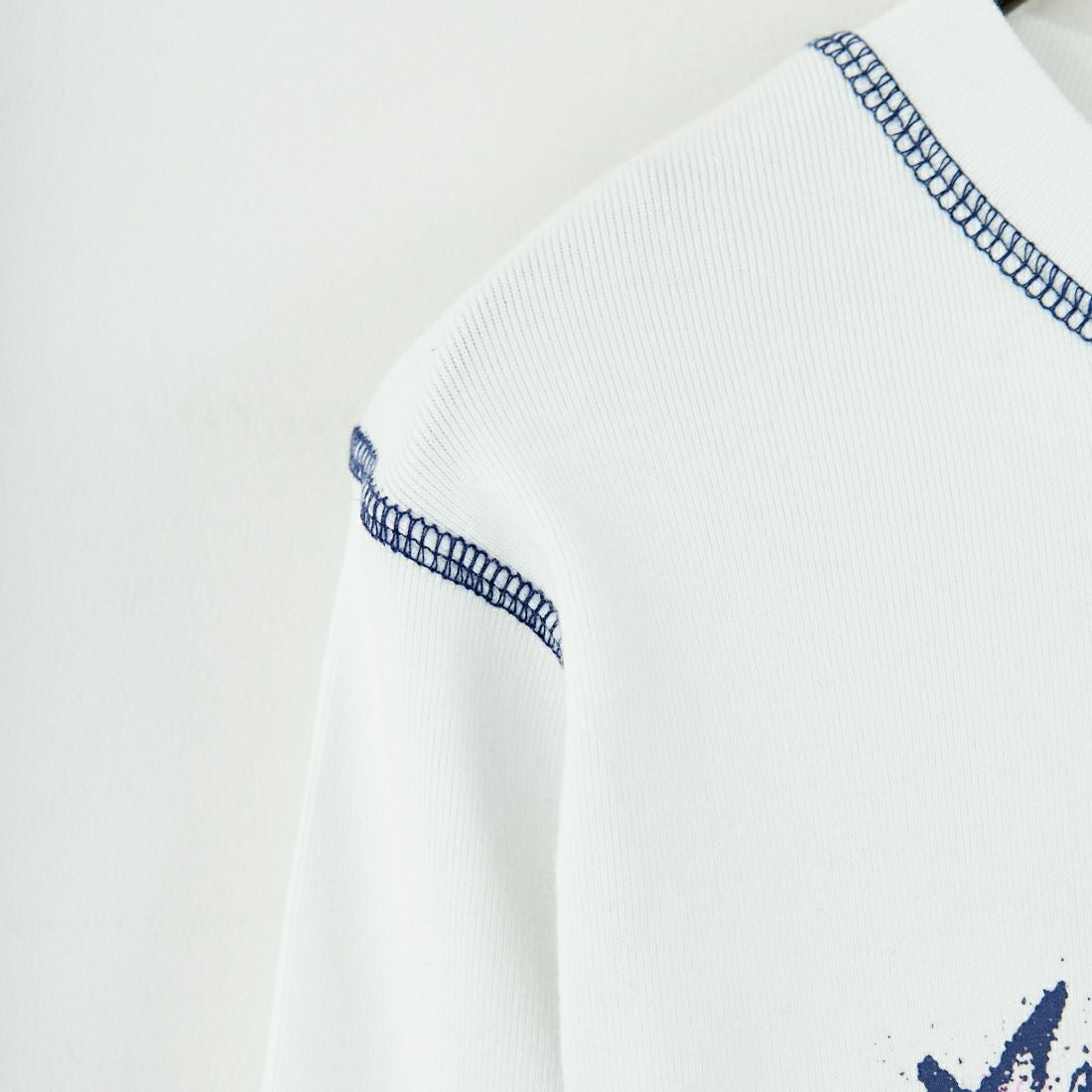 X-girl [エックスガール] スターフラッターバタフライ ロングスリーブベビーTシャツ [105253013001] WHITE