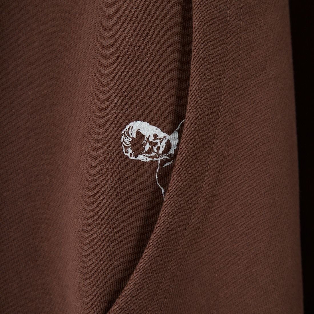 POLeR [ポーラー] BORING フーディ [253MCV0062] BROWN