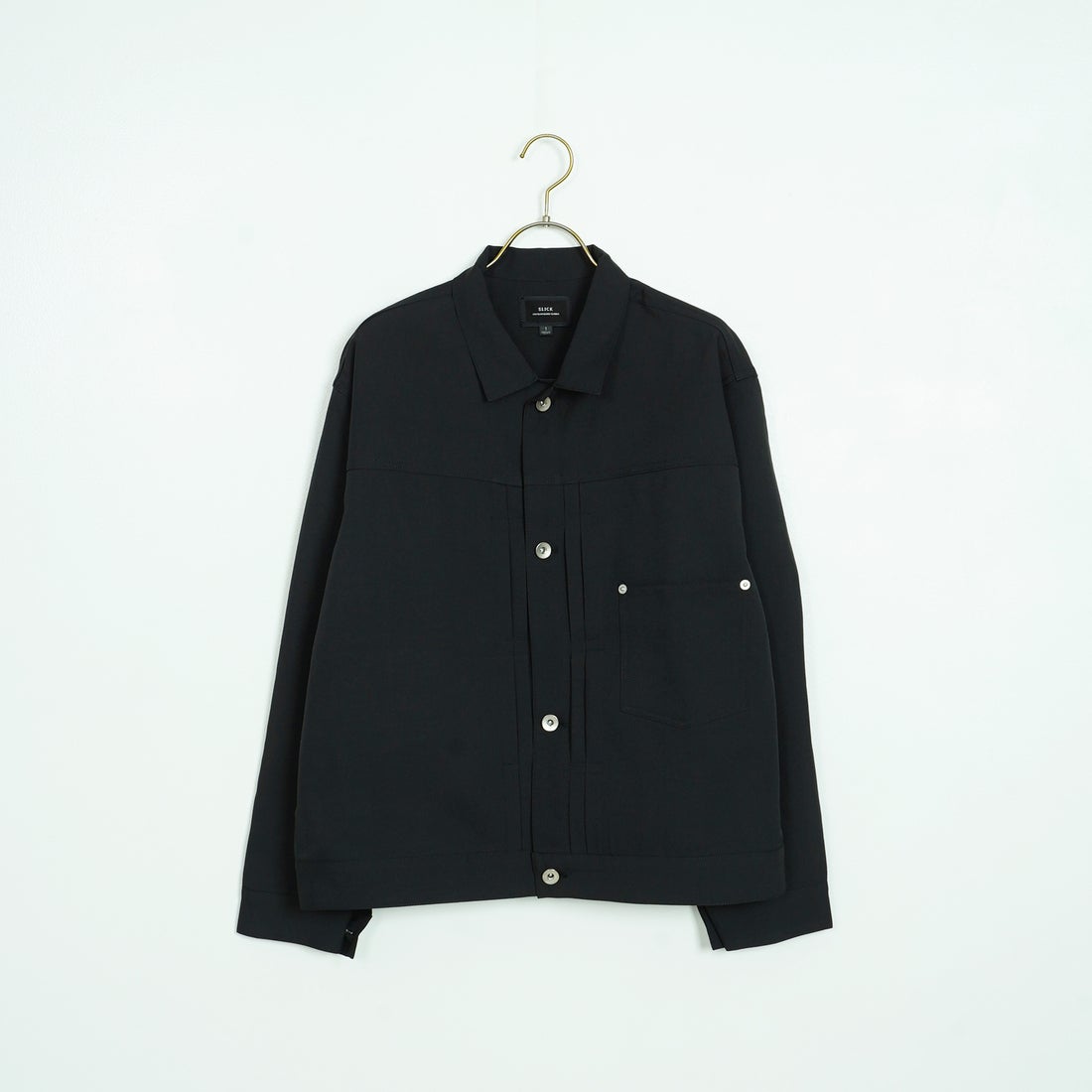 SLICK [スリック] テックツイルトラッカージャケット [5111026] 700 BLACK