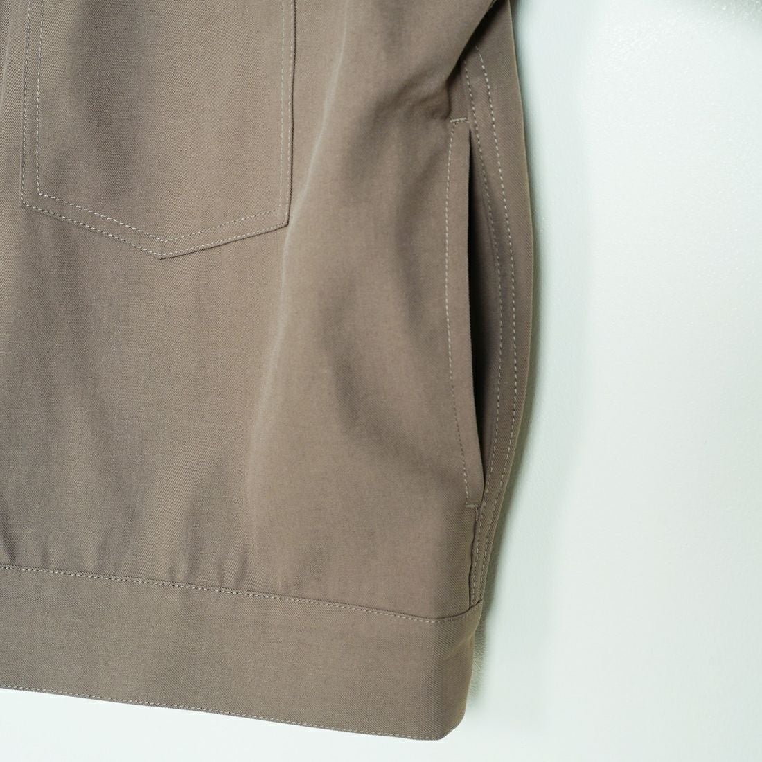 SLICK [スリック] テックツイルトラッカージャケット [5111026] 500 BROWN