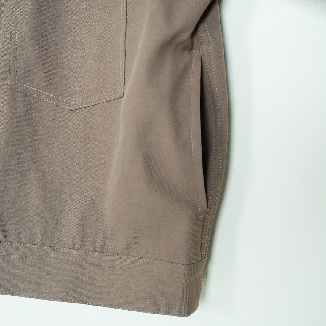 SLICK [スリック] テックツイルトラッカージャケット [5111026] 500 BROWN