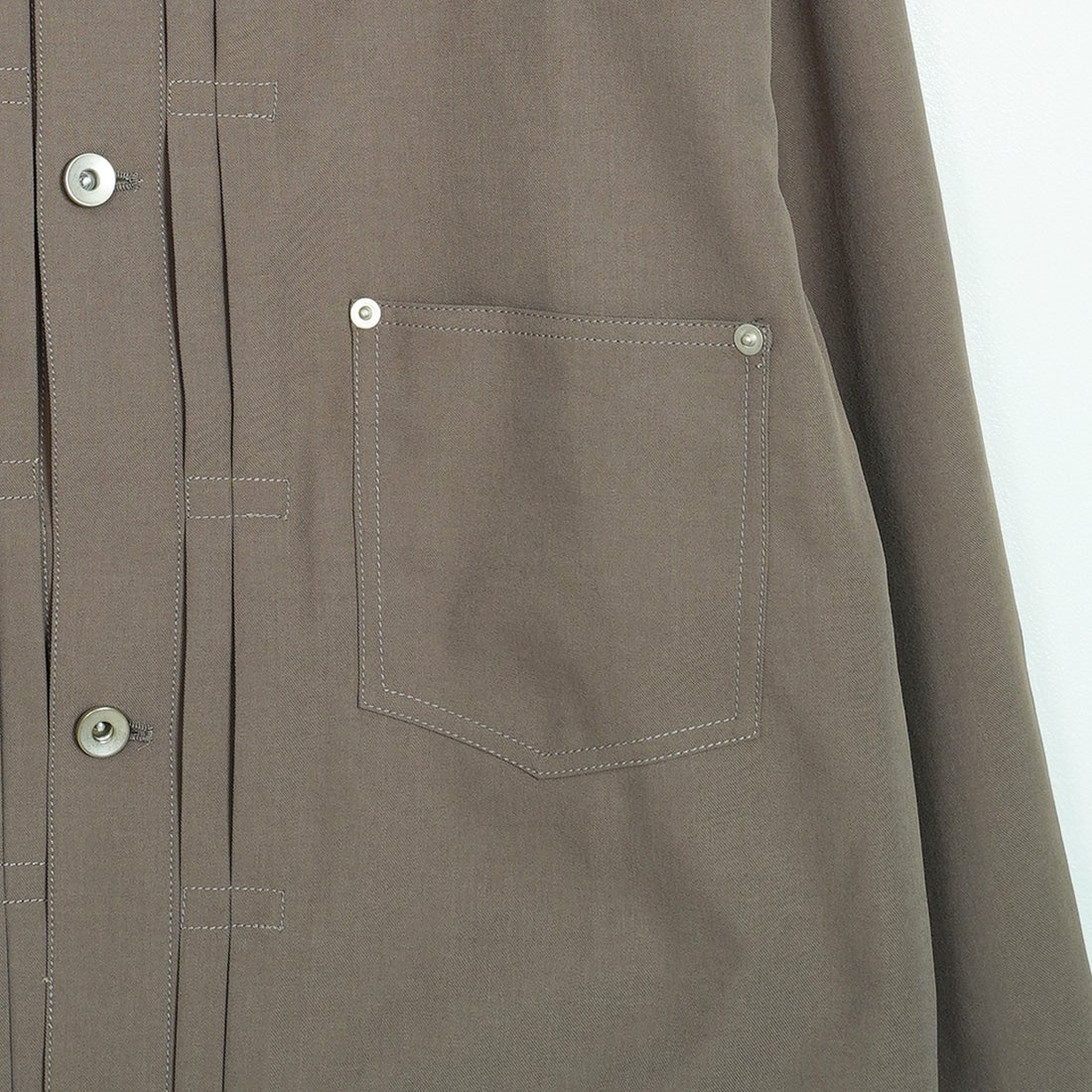 SLICK [スリック] テックツイルトラッカージャケット [5111026] 500 BROWN