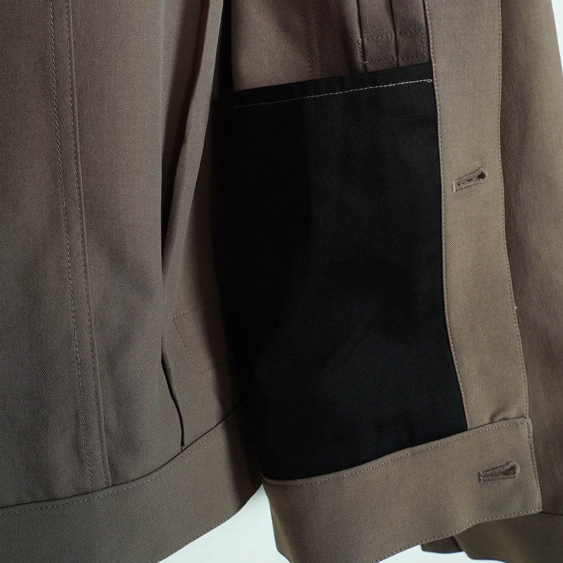 SLICK [スリック] テックツイルトラッカージャケット [5111026] 500 BROWN