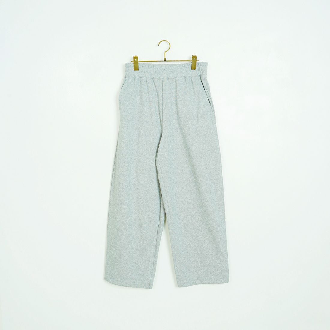 SLICK [スリック] ダブルエアニットスウェットワイドパンツ [5161032] 801 H.GRAY