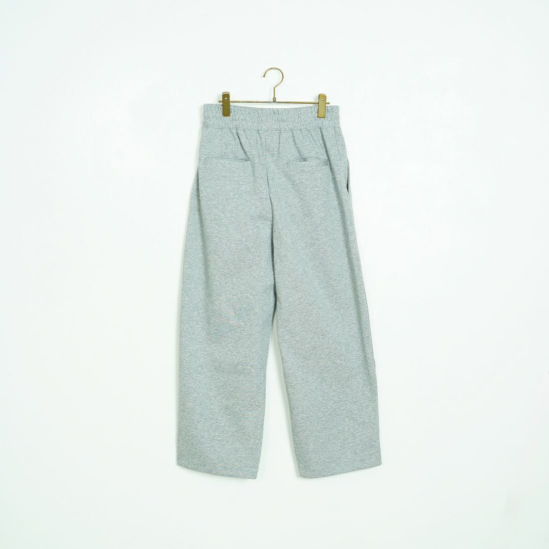 SLICK [スリック] ダブルエアニットスウェットワイドパンツ [5161032] 801 H.GRAY