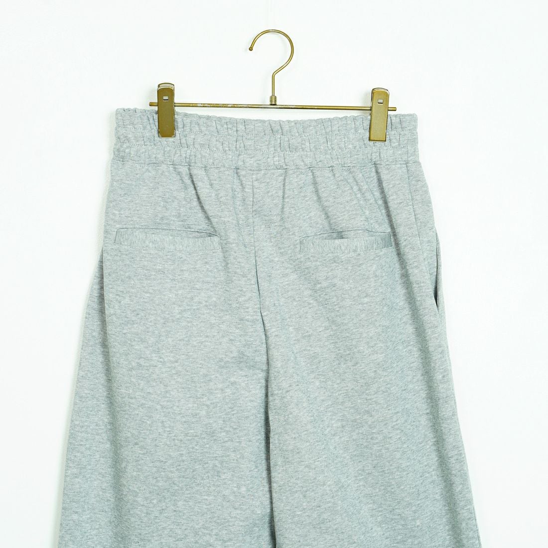 SLICK [スリック] ダブルエアニットスウェットワイドパンツ [5161032] 801 H.GRAY