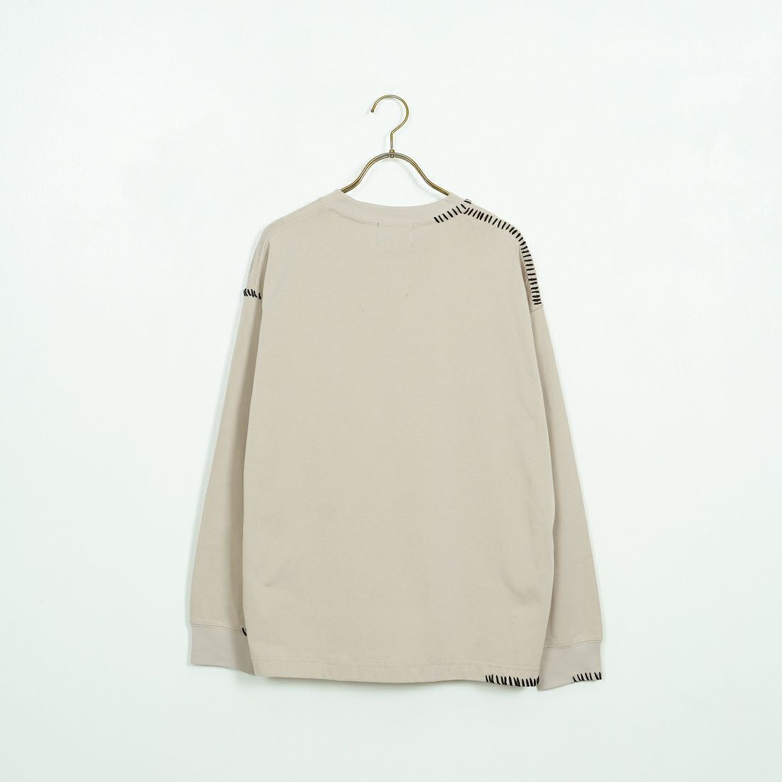 SLICK [スリック] 30/2 コンパクトヤーンエンブロイダリーTシャツ [5131008] 520 GRAYBE