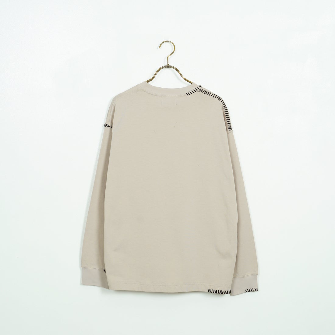 SLICK [スリック] 30/2 コンパクトヤーンエンブロイダリーTシャツ [5131008] 520 GRAYBE