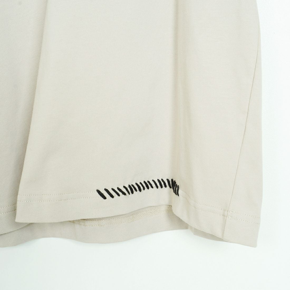 SLICK [スリック] 30/2 コンパクトヤーンエンブロイダリーTシャツ [5131008] 520 GRAYBE