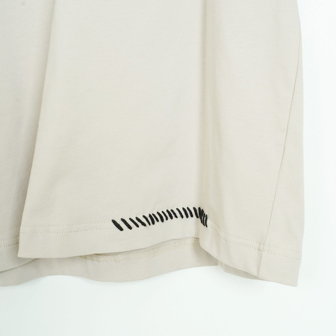 SLICK [スリック] 30/2 コンパクトヤーンエンブロイダリーTシャツ [5131008] 520 GRAYBE