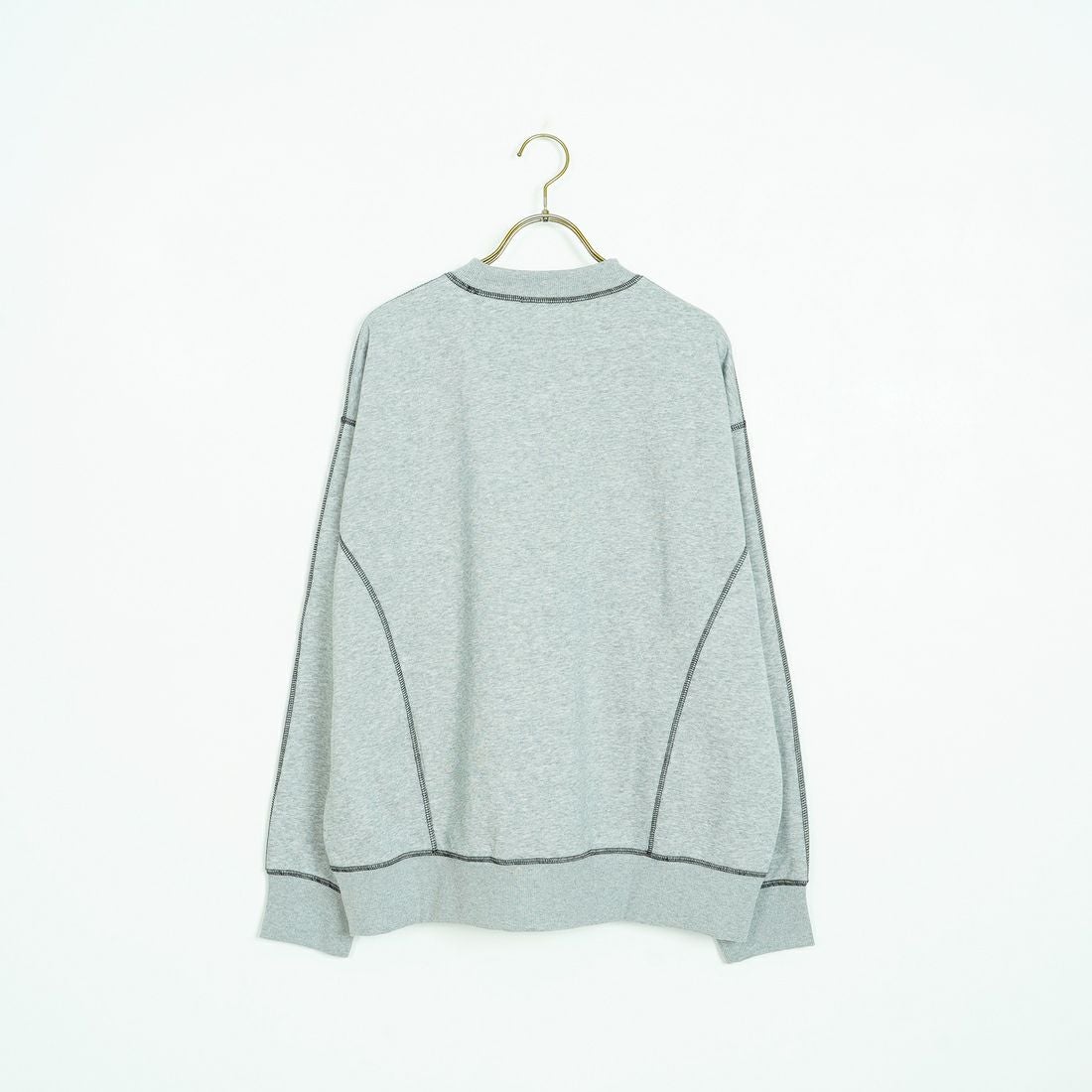 SLICK [スリック] ダブルエアニットステッチワークプルオーバー [5131030] 801 H.GRAY