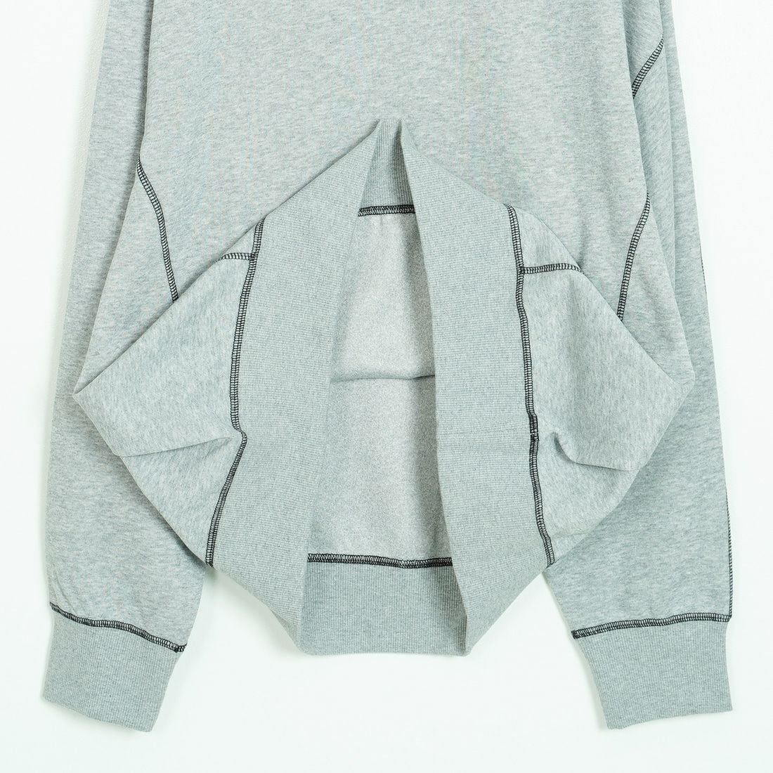 SLICK [スリック] ダブルエアニットステッチワークプルオーバー [5131030] 801 H.GRAY