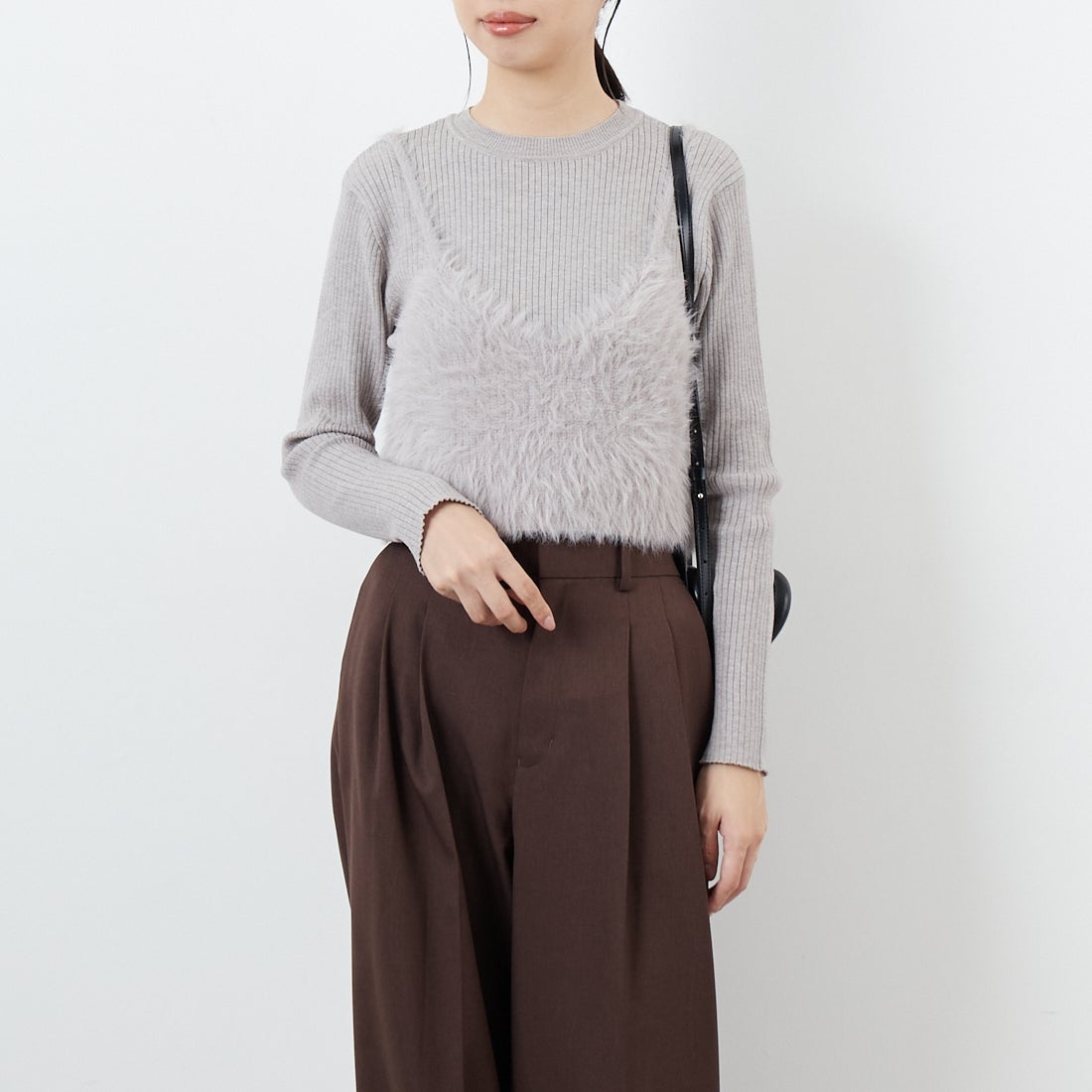 ﾗｲﾄｸﾞﾚｰ&&モデル身長：162cm 着用サイズ：2&&