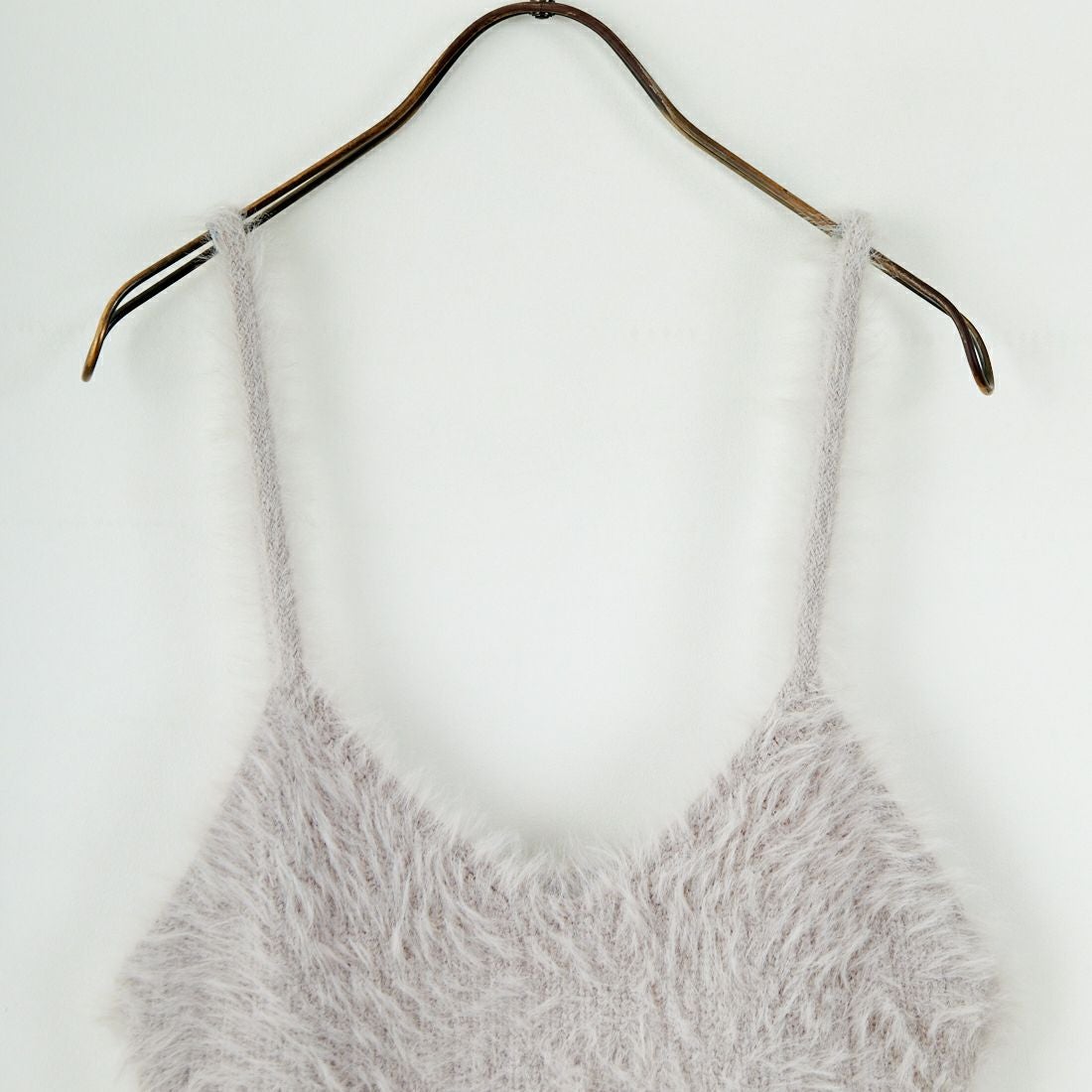 CLOCHE [クロシェ] ファービスチェ&リブニットセット [55285529] ﾗｲﾄｸﾞﾚｰ