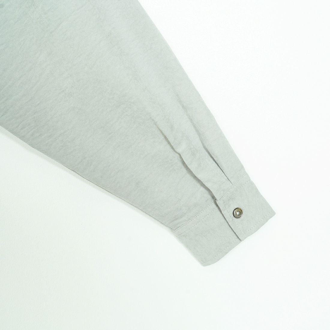 SLICK [スリック] ヴィンテージサテン ドルマンスリーブレギュラーカラーシャツ [5121022] 740 GRAY