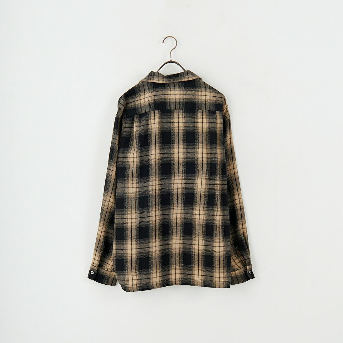 DAN RIVER [ダンリバー] 別注 チェックシャツ [DR25S003-JF] BEIGE