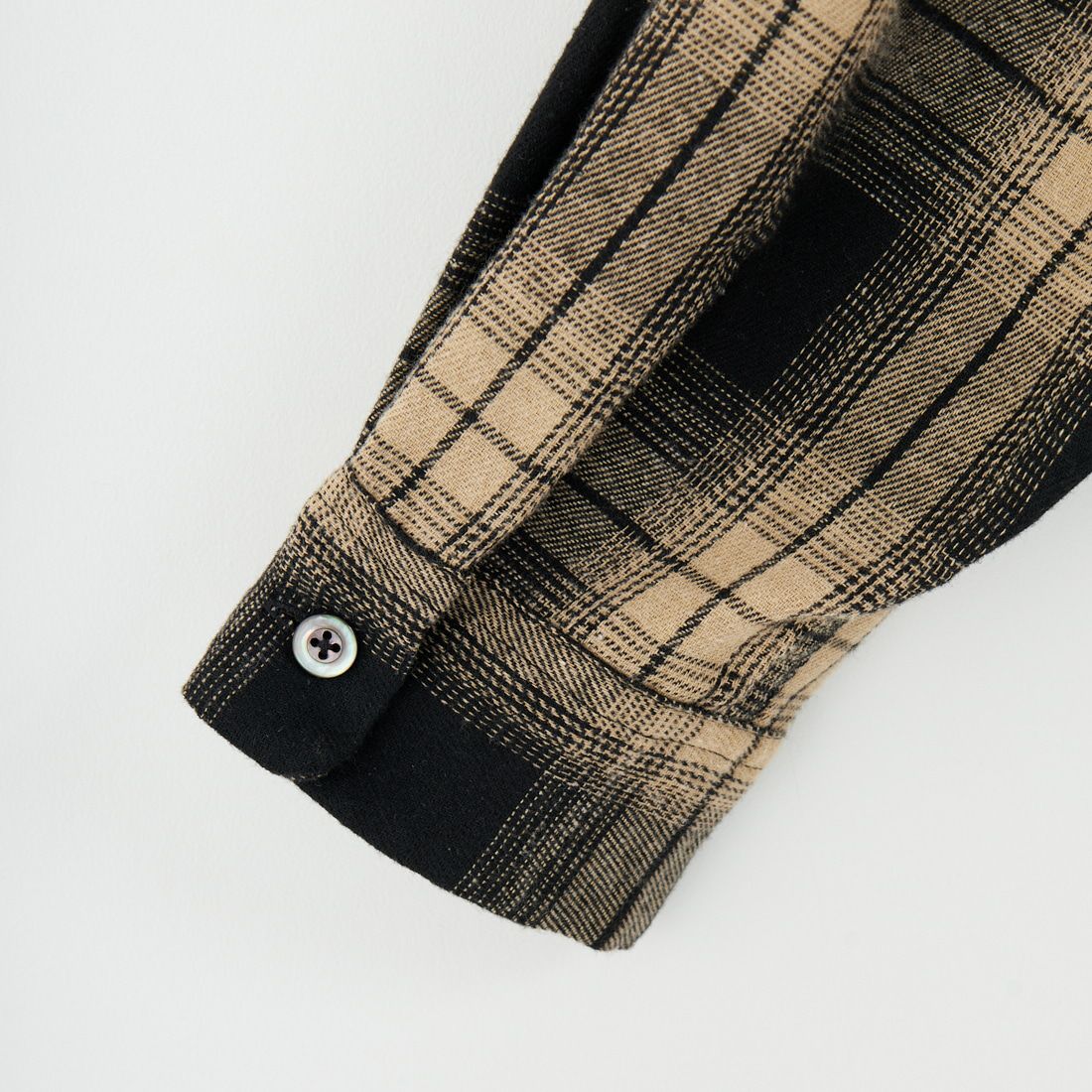 DAN RIVER [ダンリバー] 別注 チェックシャツ [DR25S003-JF] BEIGE