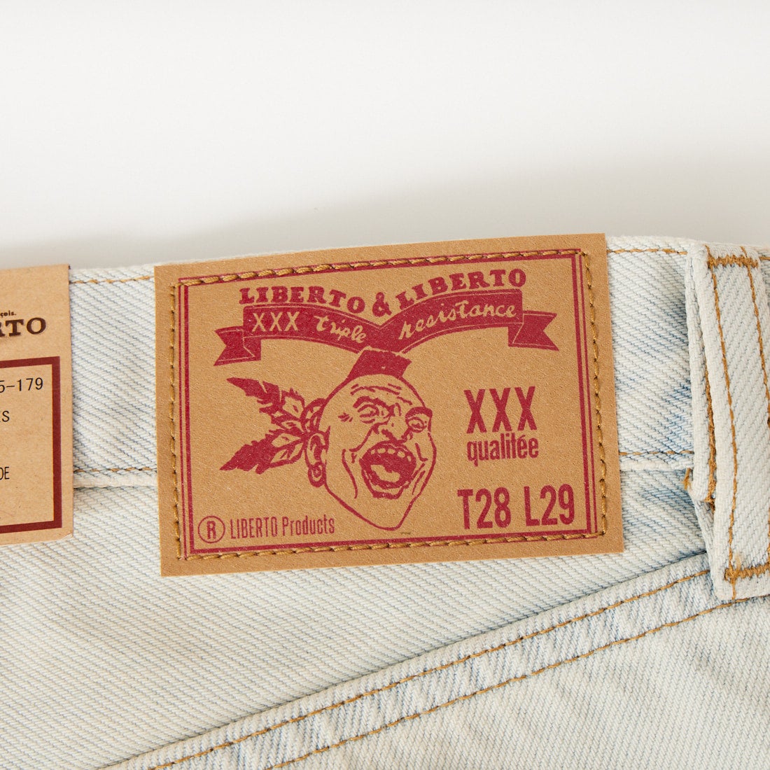 LIBERTO [リベルト] FIFTIES テーパードデニム [FL2505] 179 DUSTYF