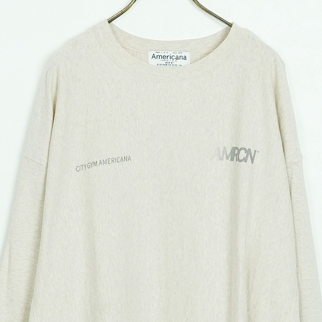 Americana [アメリカーナ] リバースウィーブロングスリーブTシャツ [BRF-752A-2] ｵｰﾄﾐｰﾙ