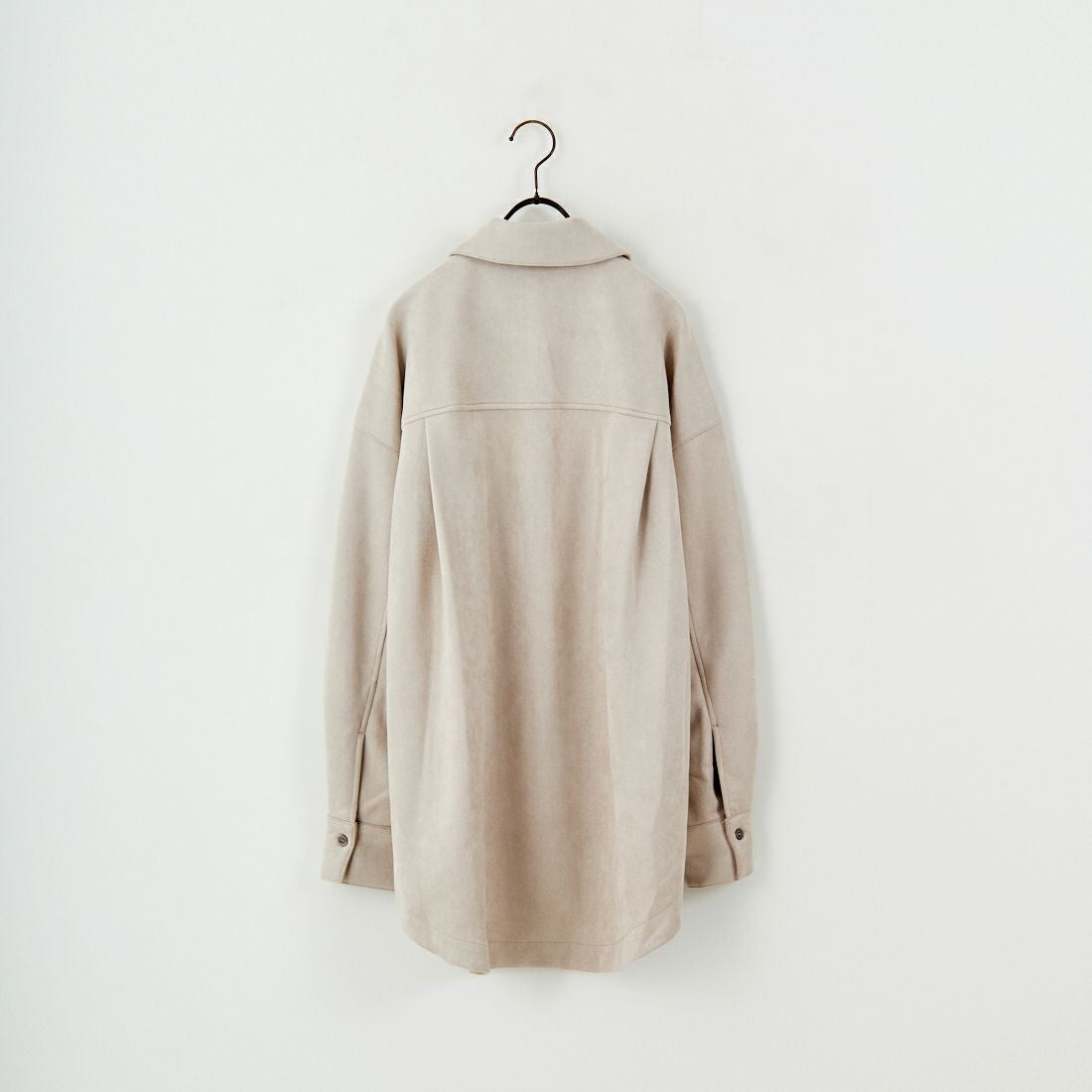 CLOCHE [クロシェ] スエードダンボールシャツ [55285641] ﾍﾞｰｼﾞｭ