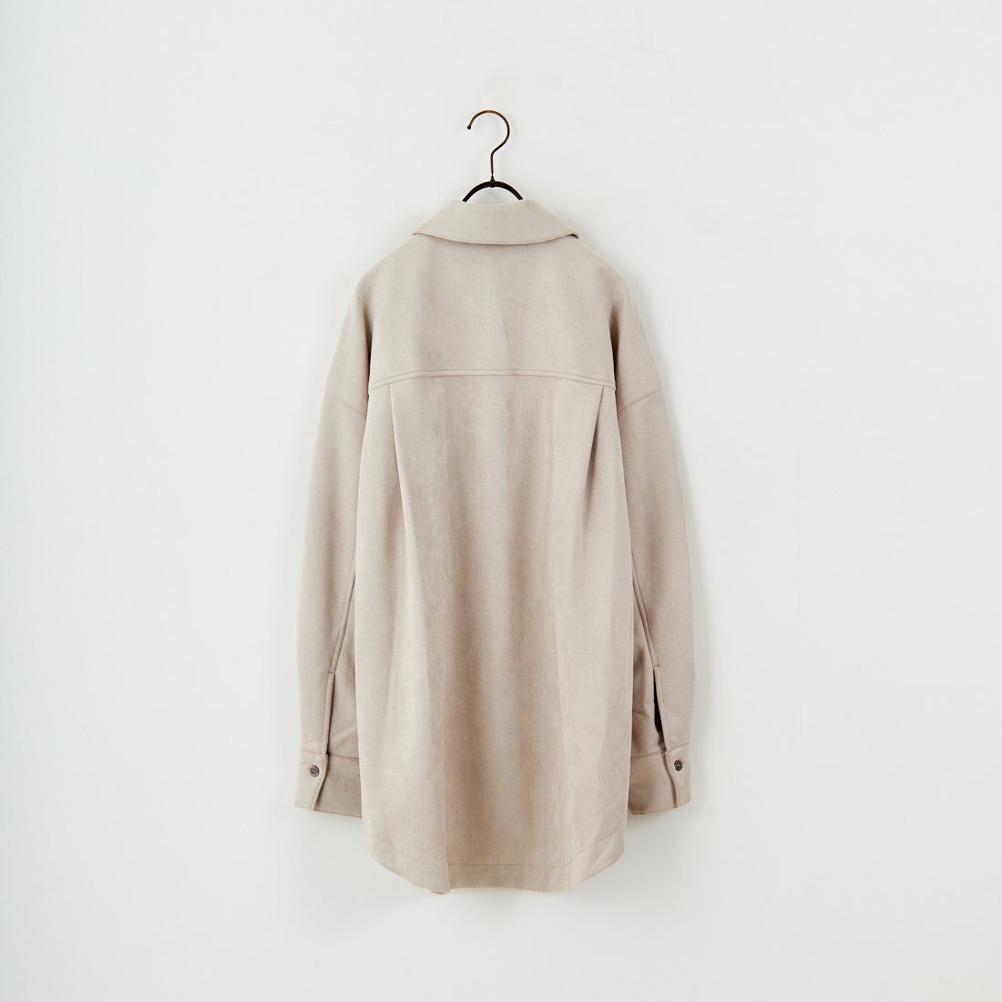 CLOCHE [クロシェ] スエードダンボールシャツ [55285641] ﾍﾞｰｼﾞｭ