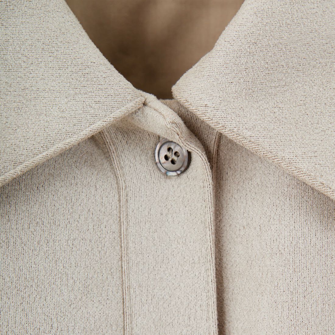 CLOCHE [クロシェ] スエードダンボールシャツ [55285641] ﾍﾞｰｼﾞｭ