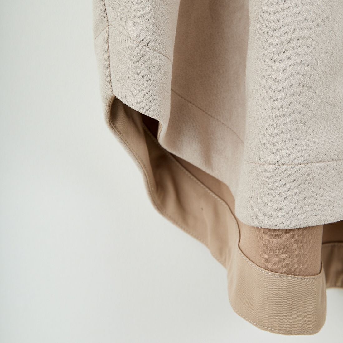 CLOCHE [クロシェ] スエードダンボールシャツ [55285641] ﾍﾞｰｼﾞｭ