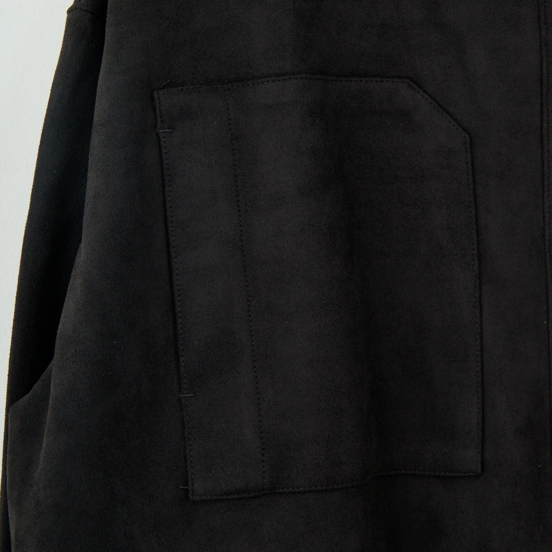 CLOCHE [クロシェ] スエードダンボールシャツ [55285641] ﾌﾞﾗｯｸ