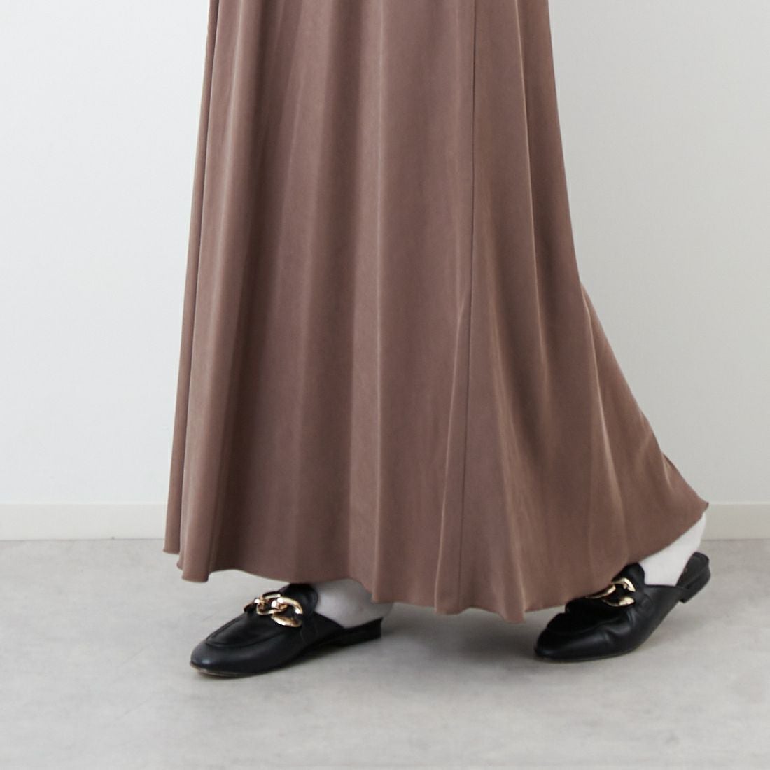 Jeans Factory Clothes [ジーンズファクトリークローズ] バイアスマーメイドスカート [J-4856] 830 ﾌﾞﾗｳﾝ