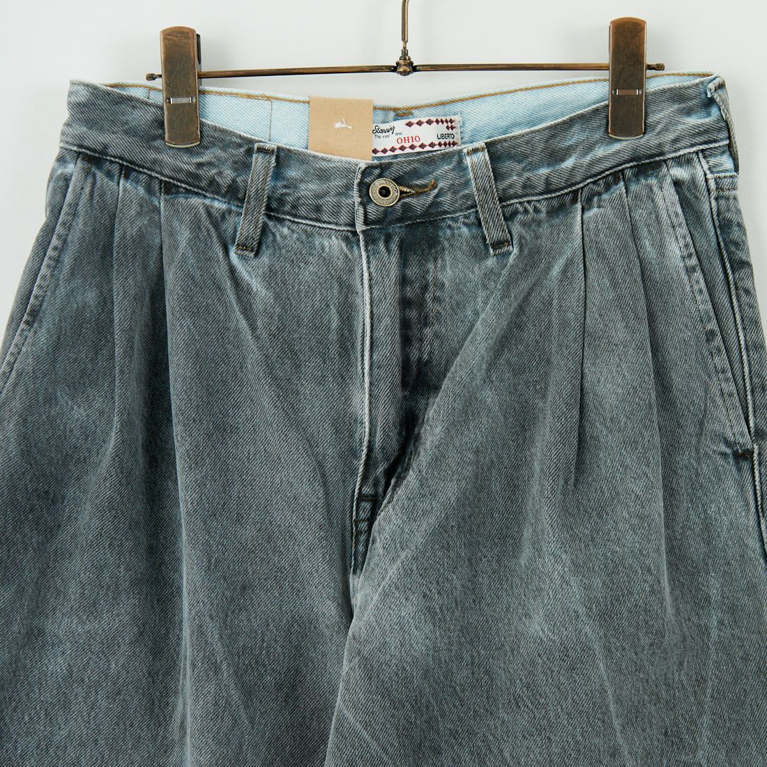 LIBERTO [リベルト] OHIO ツータックリラックスバギーデニム [FL2515] 59 FOG GRE