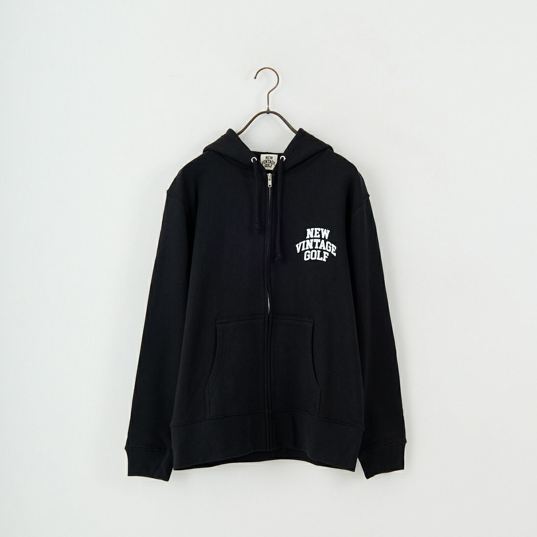 NEW VINTAGE GOLF [ニュービンテージゴルフ] ロゴプリントジップ