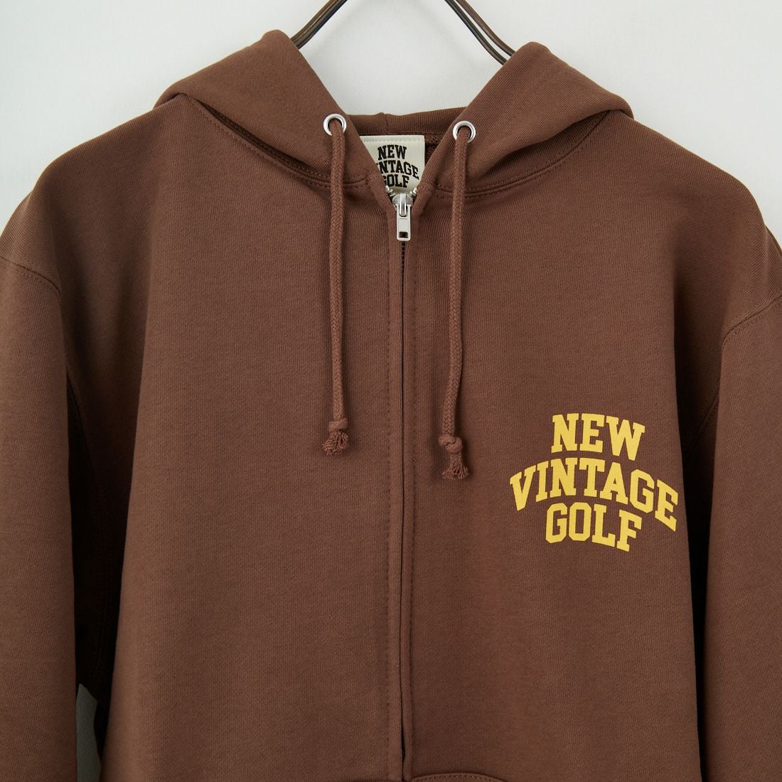 NEW VINTAGE GOLF [ニュービンテージゴルフ] ロゴプリントジップ