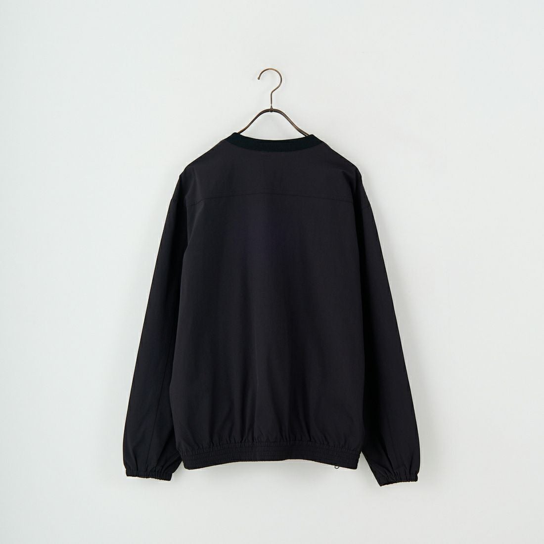 NEW VINTAGE GOLF [ニュービンテージゴルフ] プラクティスプルオーバージャケット [NVG-0406] BLACK