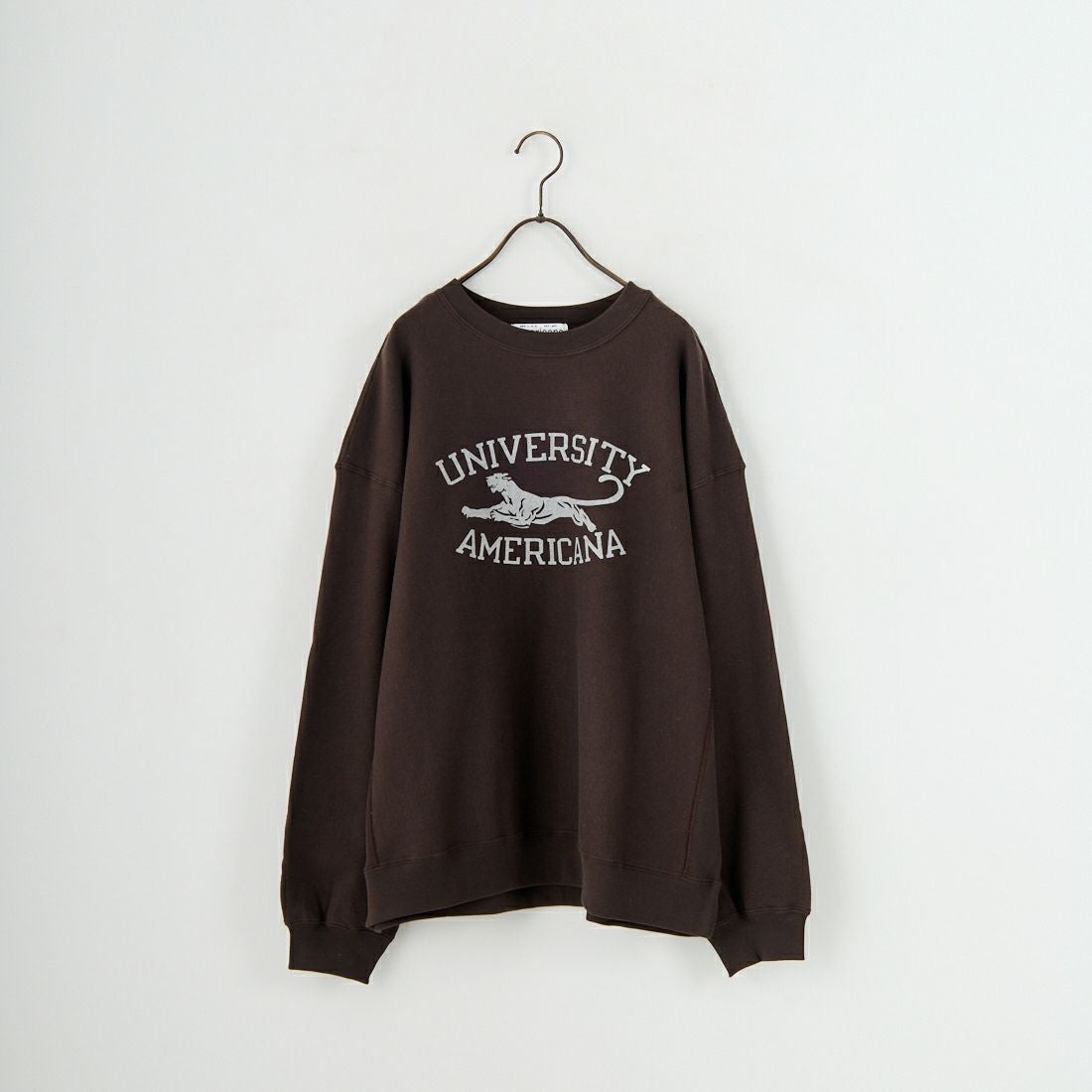 Americana [アメリカーナ] リバースウィーブ クルーネックスウェット [BRF-771A-2] Dﾌﾞﾗｳﾝ