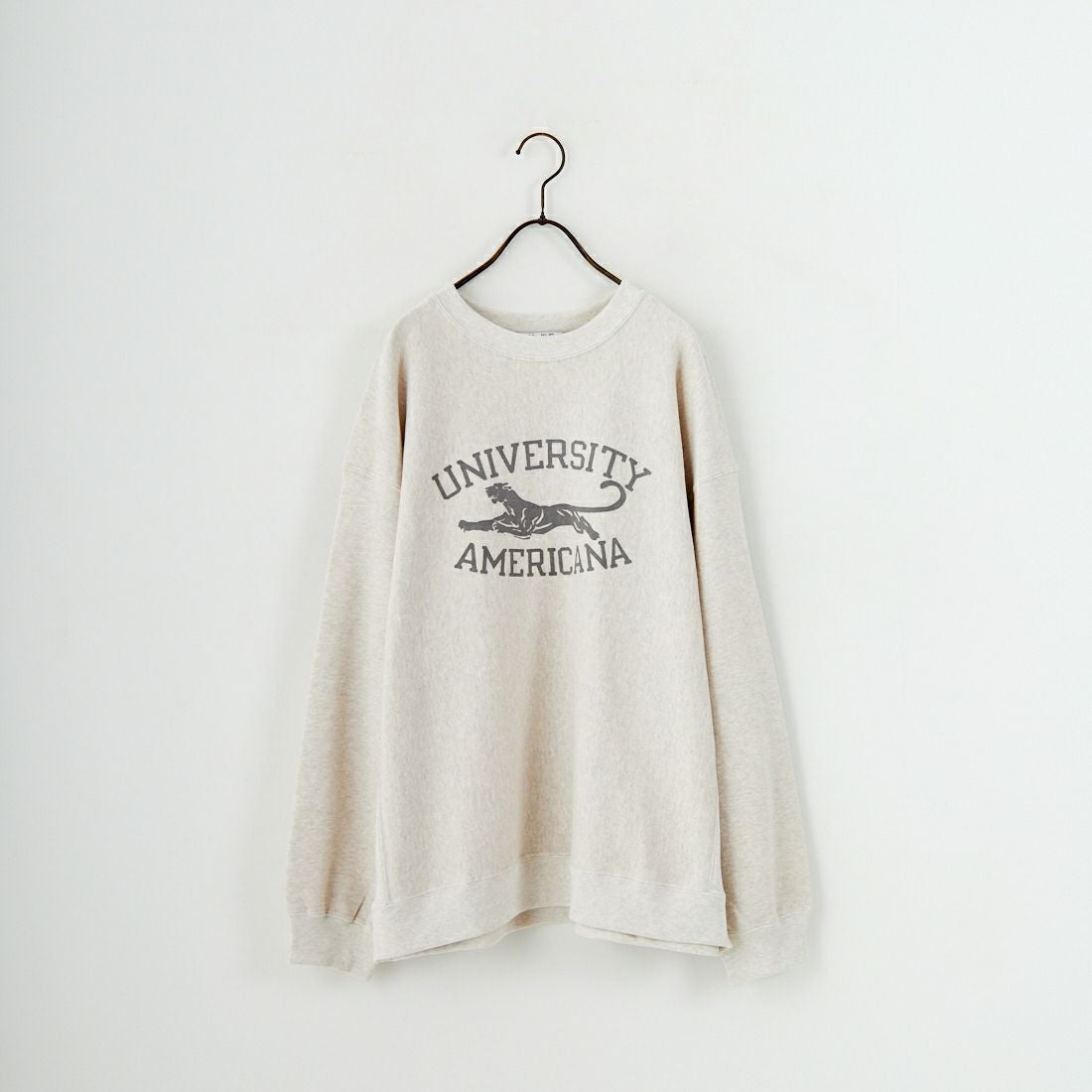 Americana [アメリカーナ] リバースウィーブ クルーネックスウェット