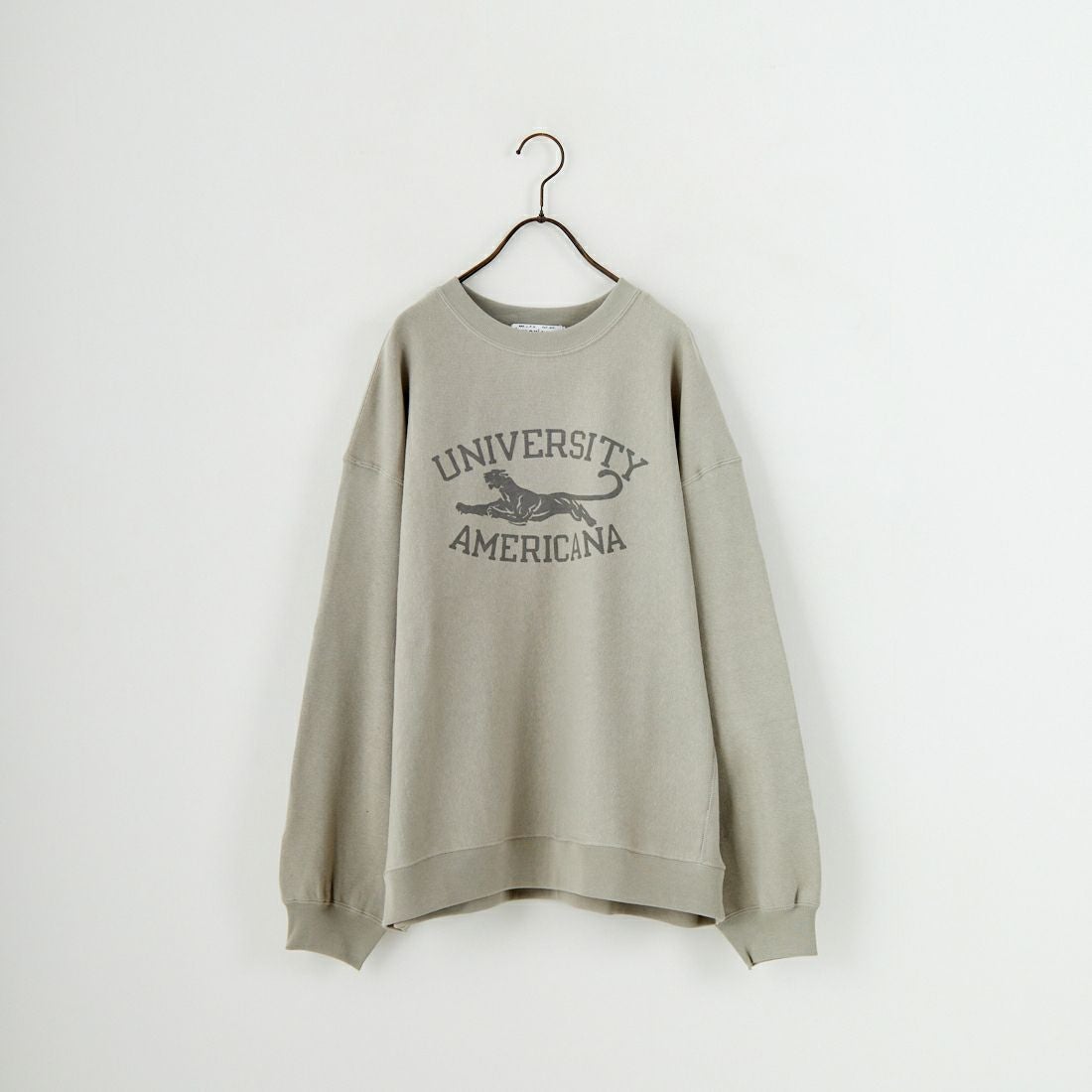Americana [アメリカーナ] リバースウィーブ クルーネックスウェット [BRF-771A-2] ｸﾞﾚｰｼﾞｭ