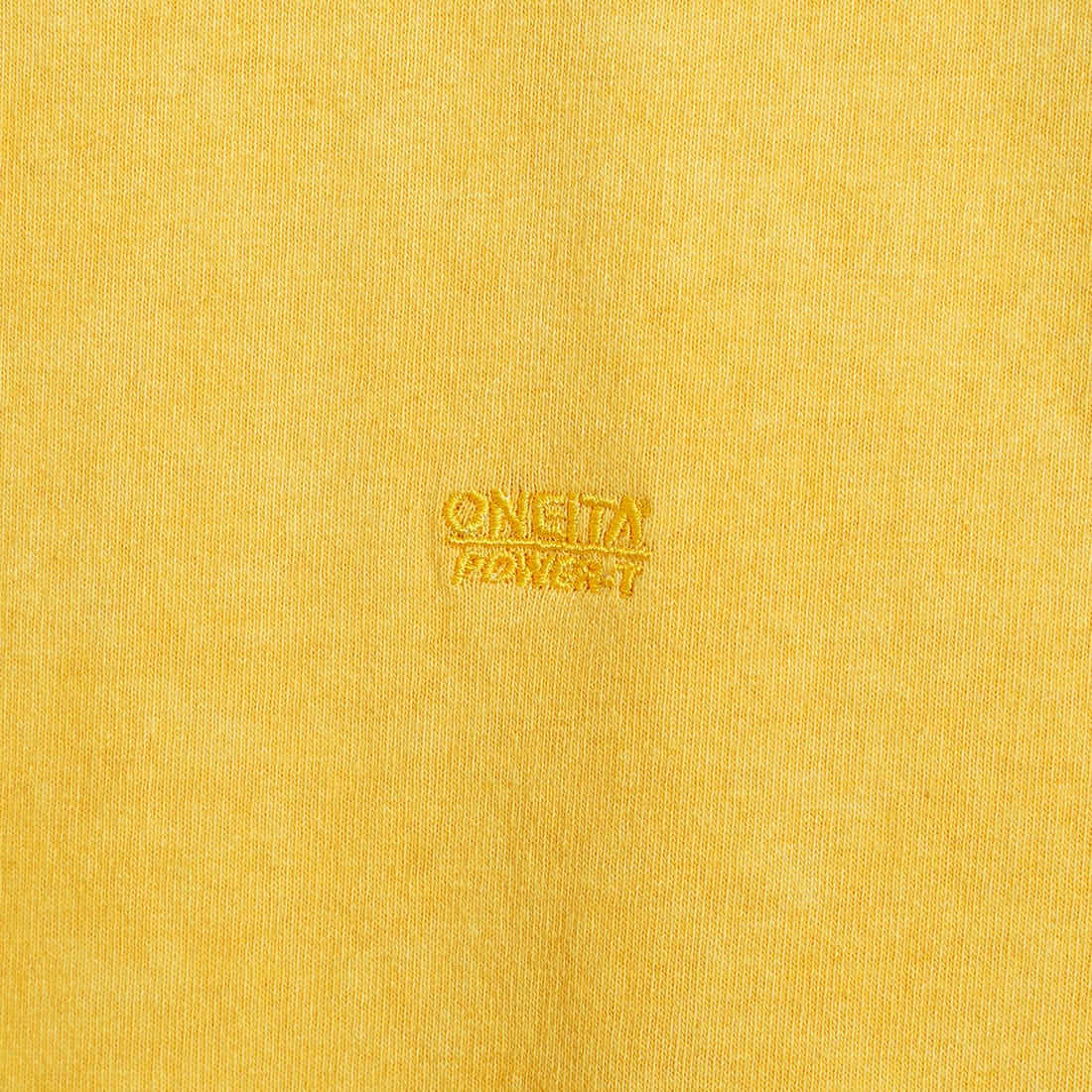 ONEITA [オニータ] ケミカル加工ドロストロングスリーブTシャツ [2523-468IN] MUSTARD