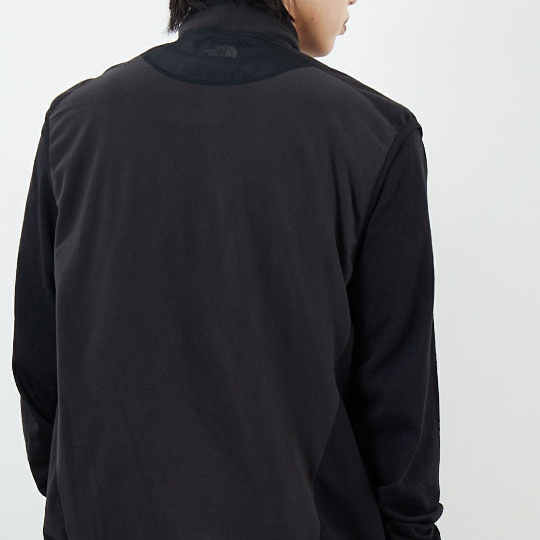 THE NORTH FACE [ザ ノースフェイス] ウィンドストッパーエンライドベスト [NL72562] K &&モデル身長：179cm 着用サイズ：M&&