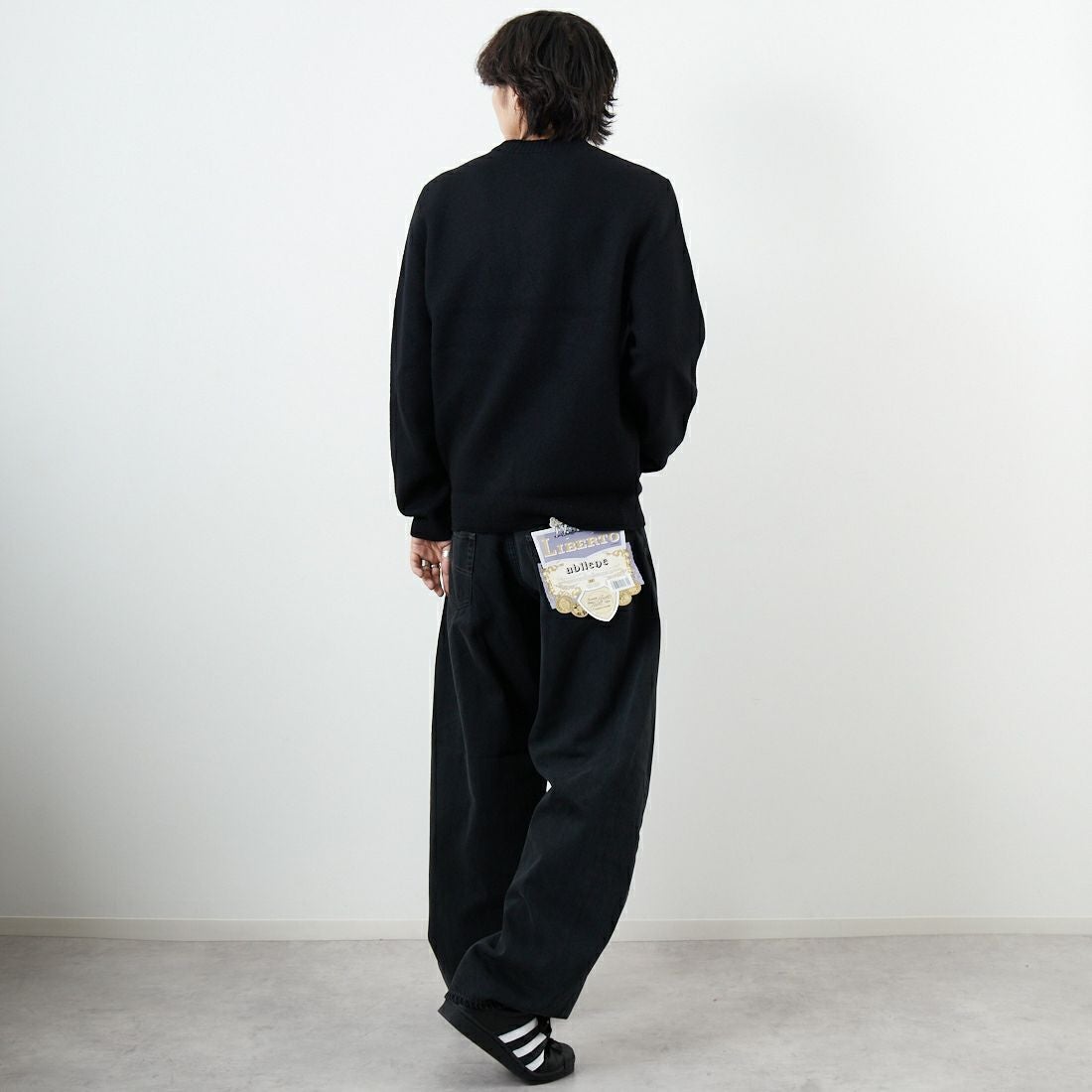 LIBERTO [リベルト] ABILENE カーブジーンズ [FL2513] 172 S.BLK &&モデル身長：179cm 着用サイズ：30&&